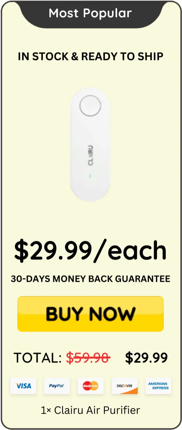 Clairu Air Purifier package price